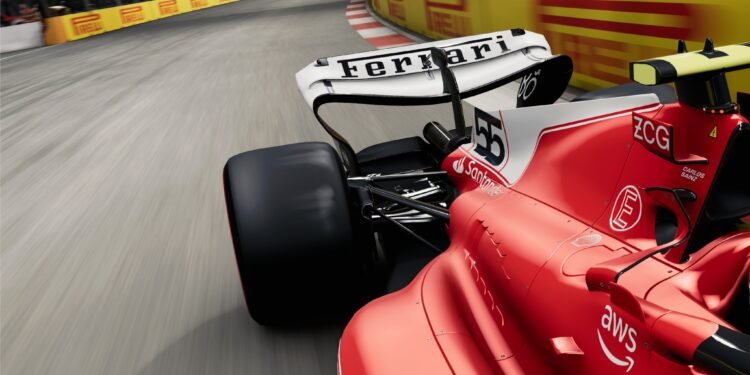 Ferrari rolls out special ‘golden age’ livery for Las Vegas GP