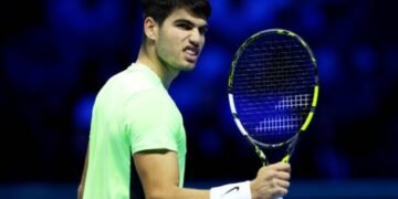 First Blood: Alcaraz Knocks Rublev Out at ATP Finals