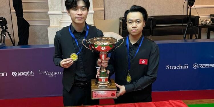 Hong Kong pair win IBSF World Men Team Snooker Championship, look ahead to professional careers
