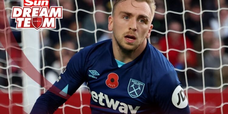 Jarrod Bowen, Bukayo Saka and other Dream Team midfielders with most goal involvements this season