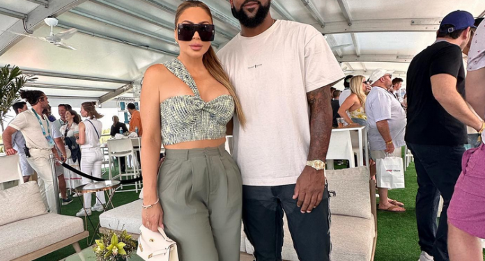 Larsa Pippen upset with Julia Lemigova over photos taken by Marcus Jordan