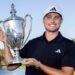 Ludvig Aberg ties 72-hole scoring record for first PGA Tour win