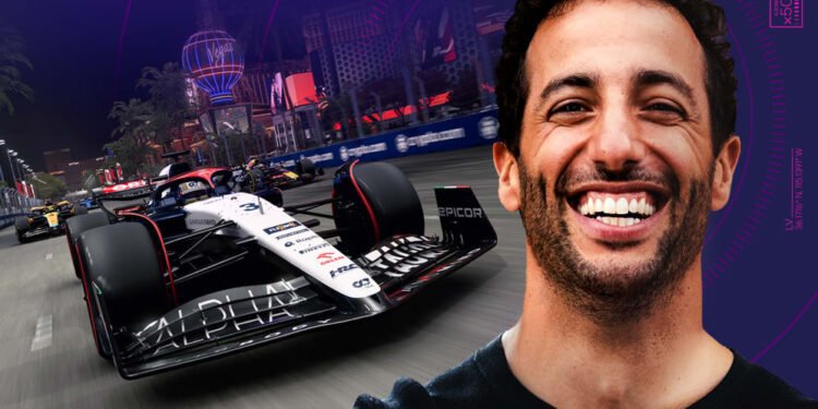 Max Verstappen, Daniel Ricciardo and Anthony Joshua join the Las Vegas GP celebrations with F1 23 free to play next week