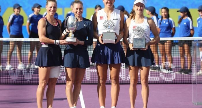 Perez and Melichar-Martinez finish runners-up at the 2023 WTA Finals | 6 November, 2023 | All News | News and Features | News and Events