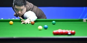round 1 matches at World Snooker International Championship 2023-Xinhua