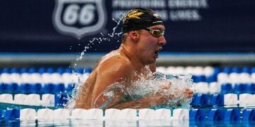 Caeleb Dressel Picks Up Win in Tight 100 Fly Final
