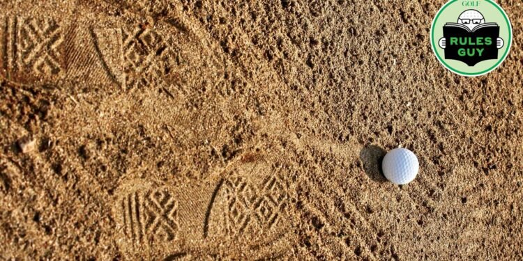 Can I ask the player in the group ahead to come back and rake?