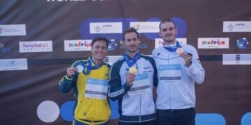 Gold and Silver For Australia’s Open Water Dolphins In Dramatic Finale To World Cup Series In Portugal