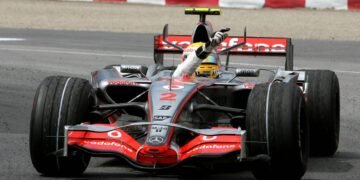 Hamilton race suit from maiden F1 win draws big bid