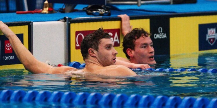 Hubert Kos Impressive in 200 Back; Finke Closes the Deal in 1500