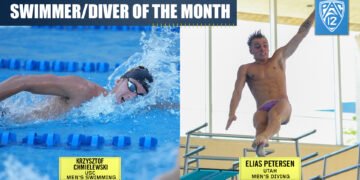 Pac-12 Releases Swimmers and Divers of the Month
