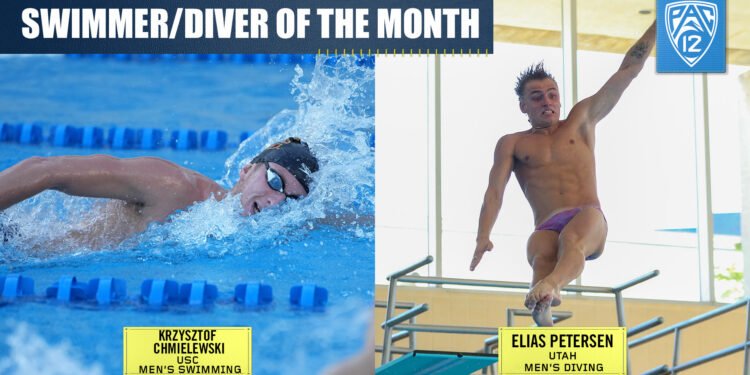 Pac-12 Releases Swimmers and Divers of the Month