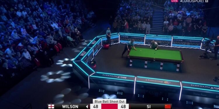 Snooker Shoot Out: Mark Allen dominates final to defeat Cao Yupeng and become champion