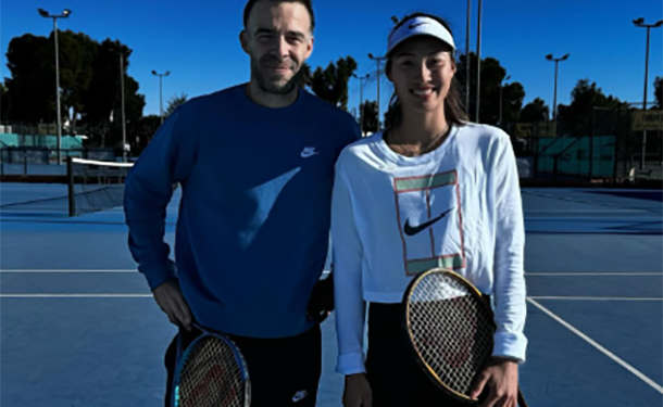 Zheng Qinwen and Pere Riba Will Reunite in 2024