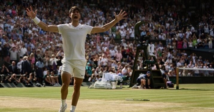 A Relentless Alcaraz Wins Wimbledon Title