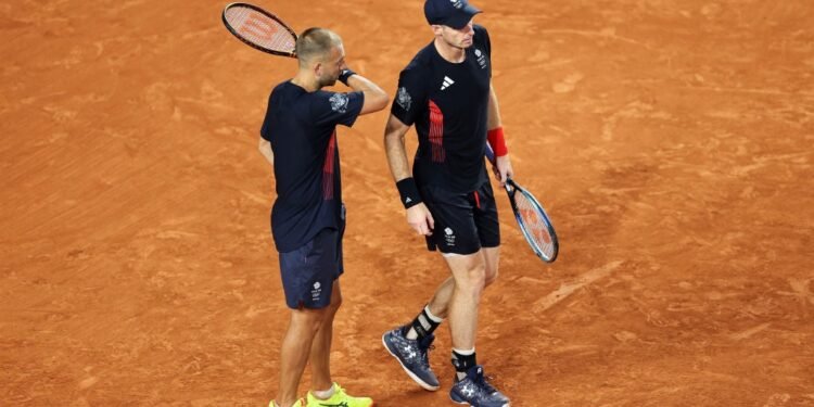 Andy Murray LIVE: Latest Olympics score and tennis updates from Paris 2024 doubles with Dan Evans against Sander Gille and Joran Vliegen