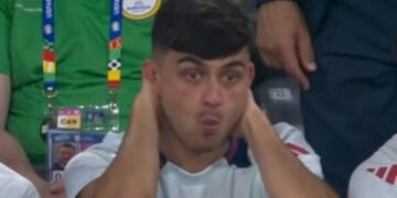 Fans spot Pedri’s amazing reaction to Lamine Yamal’s wonder goal in Euro 2024 semi-final with France