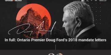 Ford gives Ontario ministers new marching orders: ‘Move the province forward’