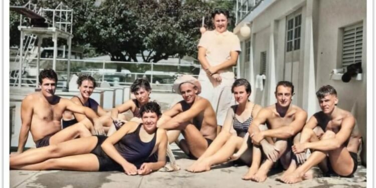 Frank O’Neill, The First Australian To Break 60 seconds for 110 Yards, who taught Greta Garbo How To Swim, Dies Age 97