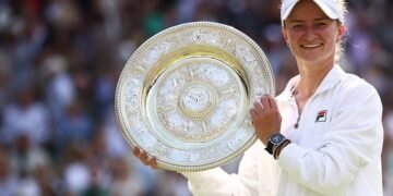 Krejcikova Takes Wimbledon Title