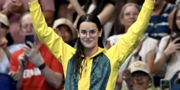 Paris Olympics: Kaylee McKeown Draws On Her “Superpower” Dad to Unleash Successful Defence of 100m Backstroke Gold