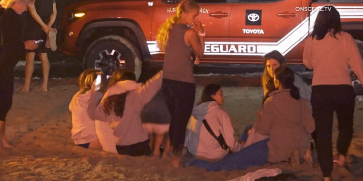 Search called off for swimmer, 15, swept away in rip current off Huntington Beach