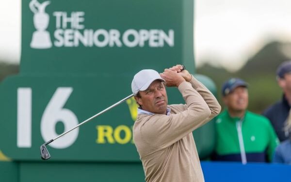 Stephen Ames takes 1-shot, first-round lead at Senior Open