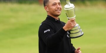 The Open 2024 LIVE: Golf leaderboard and result as Xander Schauffele wins Claret Jug ahead of Justin Rose after stunning final-round display