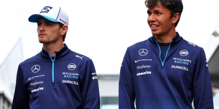 Williams honors staff with special British GP Union Jack livery