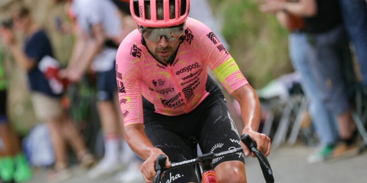 ‘It’s just bike racing’ – Ben Healy on being caught on Tour de France stage 14 final climb