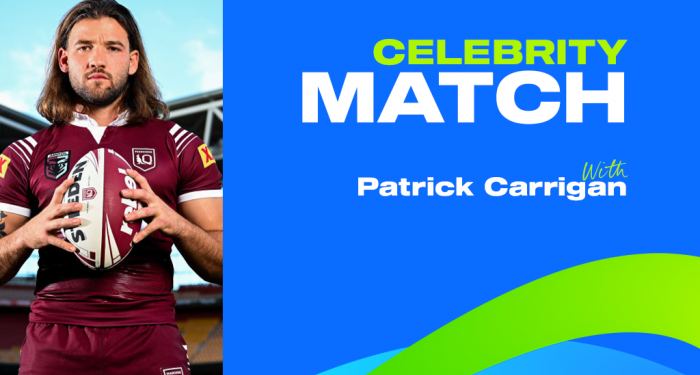 Celebrity Match with Patrick Carrigan | 19 September, 2024 | All News | News and Features | News and Events