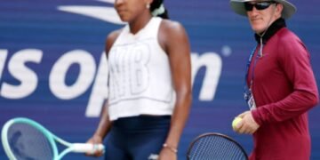 Gauff Splits with Coach Gilbert