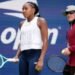 Gauff Splits with Coach Gilbert