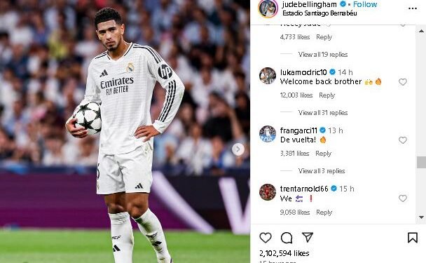 (Image) Liverpool will be on red alert at what Trent did on socials last night