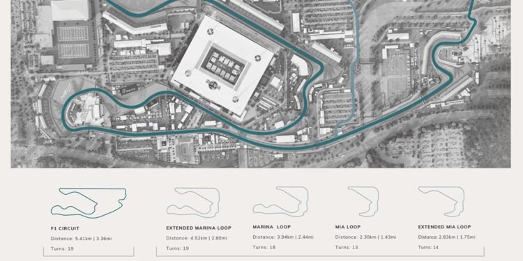 Miami Grand Prix adds four new circuit configurations for year-round usage