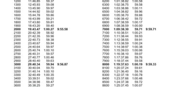 A Look and Breakdown Of the Legendary 100 x 100s Set Of Mike Bruner