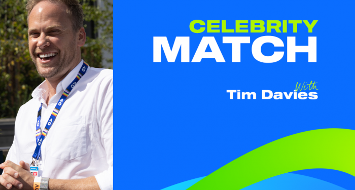 Celebrity Match with Tim Davies | 24 October, 2024 | All News | News and Features | News and Events