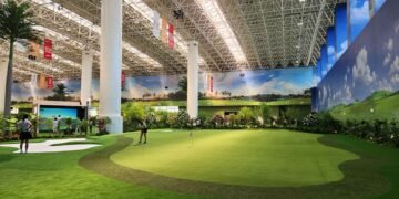 Does this crazy indoor course represent the future of golf design?