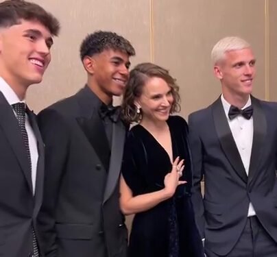 Hollywood icon trolls Real Madrid with subtle gesture as she poses with Barcelona stars at Ballon d’Or ceremony