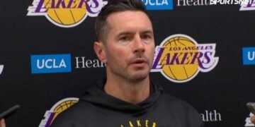 JJ Redick eyes 9-man Lakers rotation, talks day 1 of practice