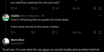 Mark Allen snaps again at “yes man” Shaun Murphy