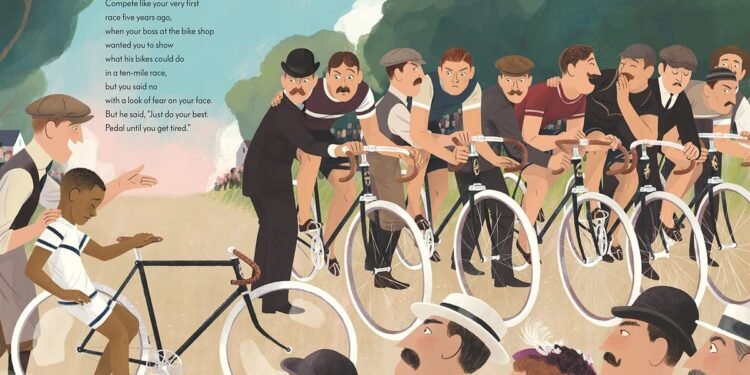 Review: Major Taylor by Charles R Smith Jr, illustrated by Leo Espinosa