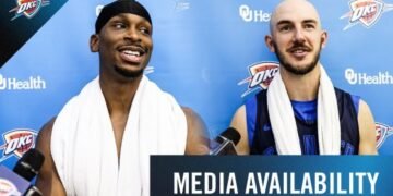 Shai Gilgeous-Alexander on Alex Caruso in practices: “Annoying as hell”