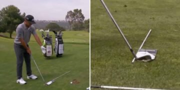 Xander Schauffele’s clever trick to square the clubface at all times