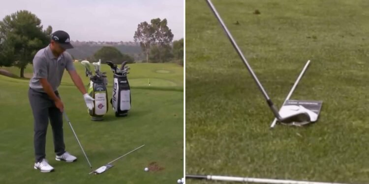 Xander Schauffele’s clever trick to square the clubface at all times