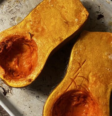 Fall Butternut Squash Soup with Kale