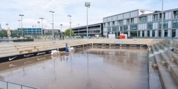 Rafa Nadal Academy Flooded by Storm