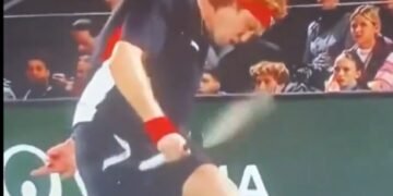 Rublev Beats Himself Bloody in Paris