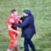 Shock moment former EFL boss grabs his own player and furiously shoves him after receiving red card