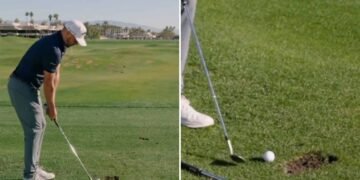 This easy drill ensures crisp contact (and spin!) with your wedges